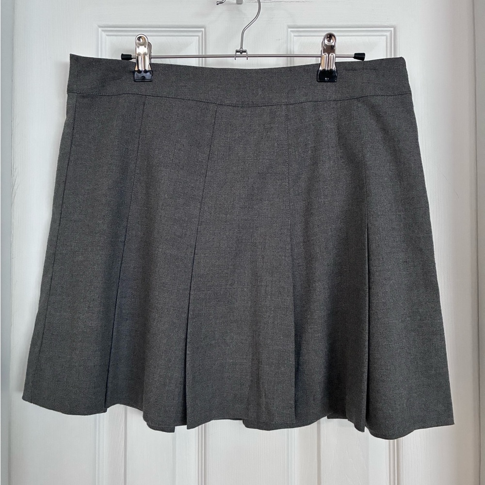 H&M Charcoal A-Line Skirt